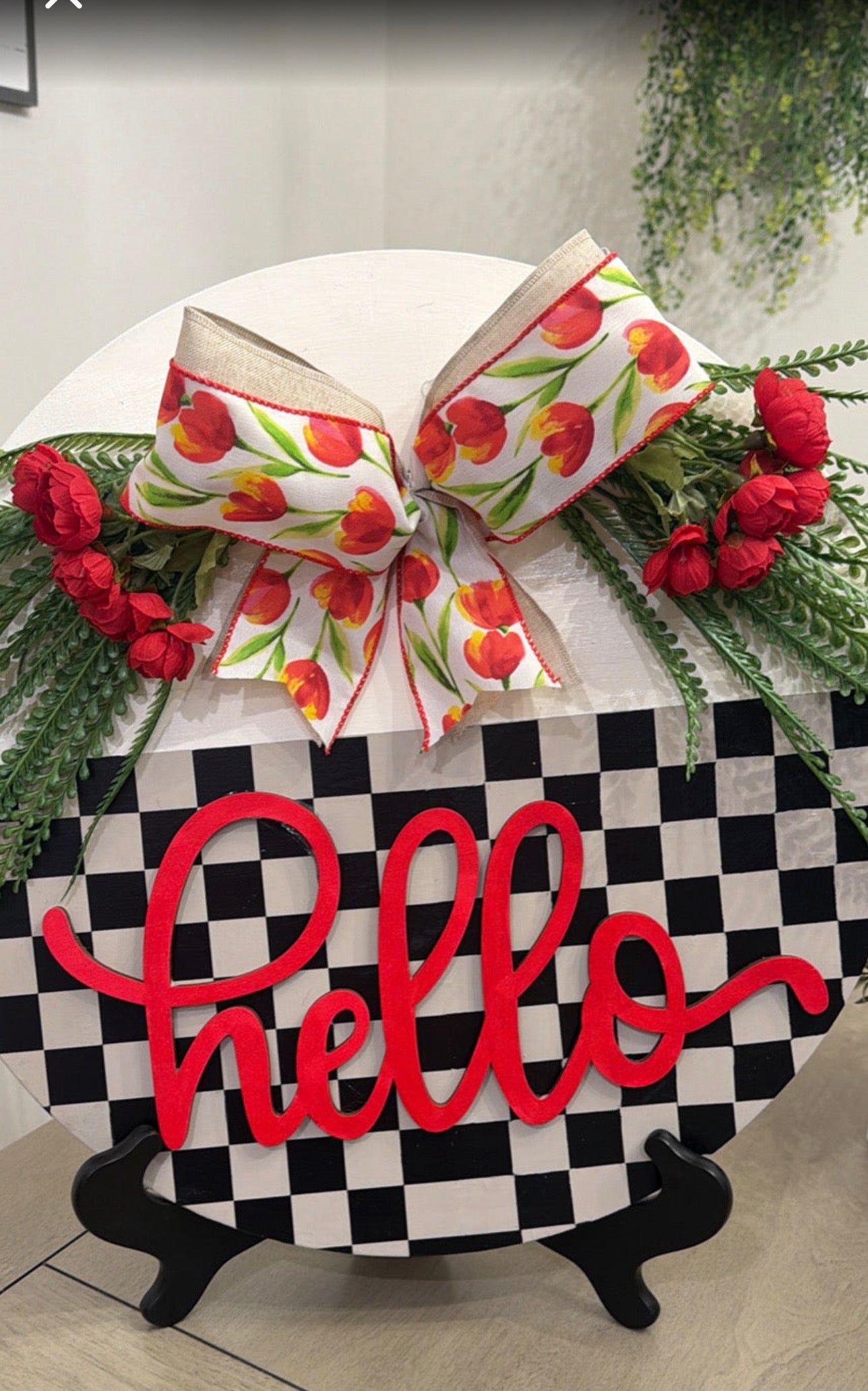 Checkered Hello