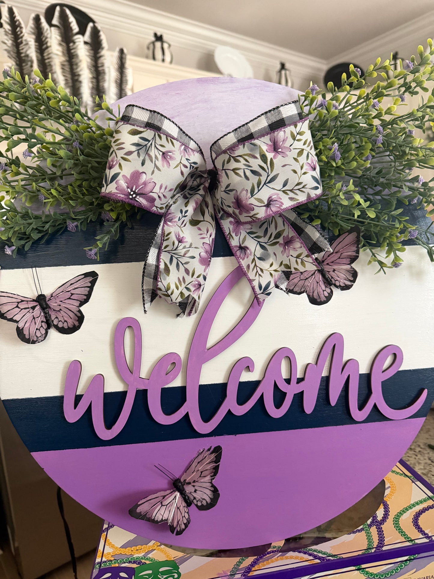 Purple butterfly