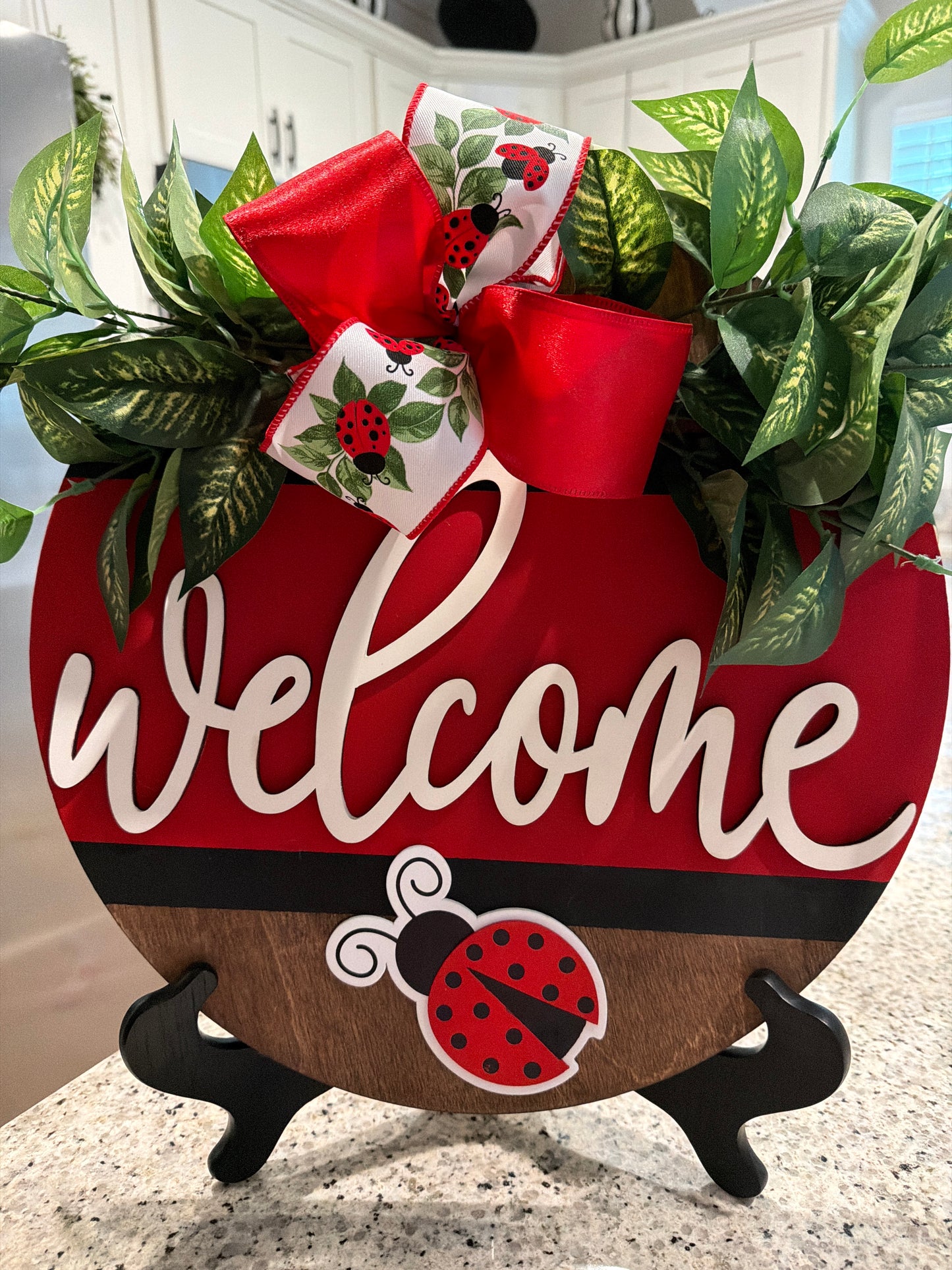 Ladybug welcome