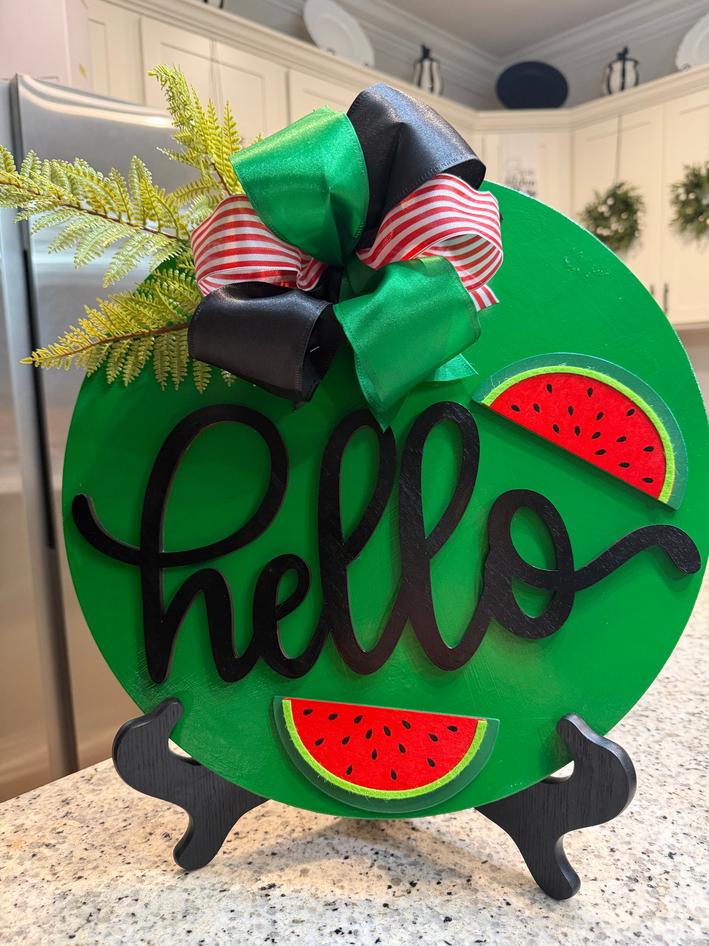 Watermelon hello Door Hanger