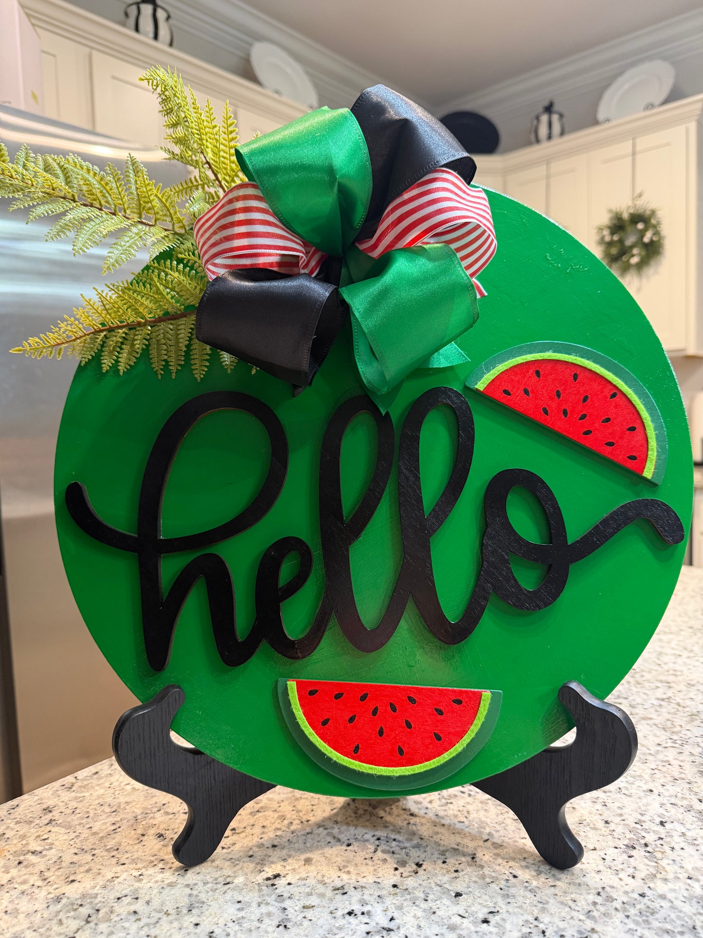 Watermelon hello Door Hanger